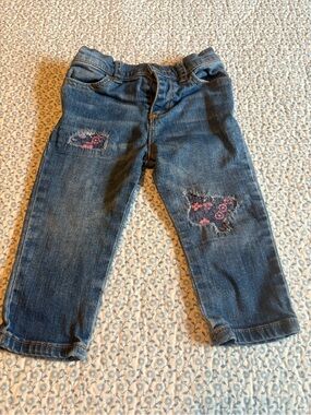 Osh Kosh Girls Embellished Denim Jeans
